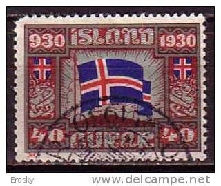 Q1060 - ISLANDE ICELAND Yv N°132 - Used Stamps