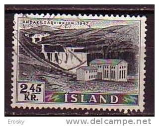 Q1075 - ISLANDE ICELAND Yv N°266 - Oblitérés