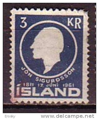 Q1084 - ISLANDE ICELAND Yv N°307 - Used Stamps