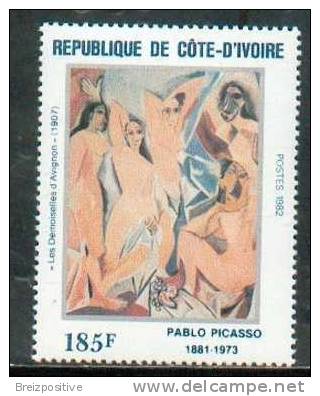 Côte D´Ivoire / Ivory Coast 1982 - Peintures De Picasso / Paintings By Picasso - MNH - Picasso