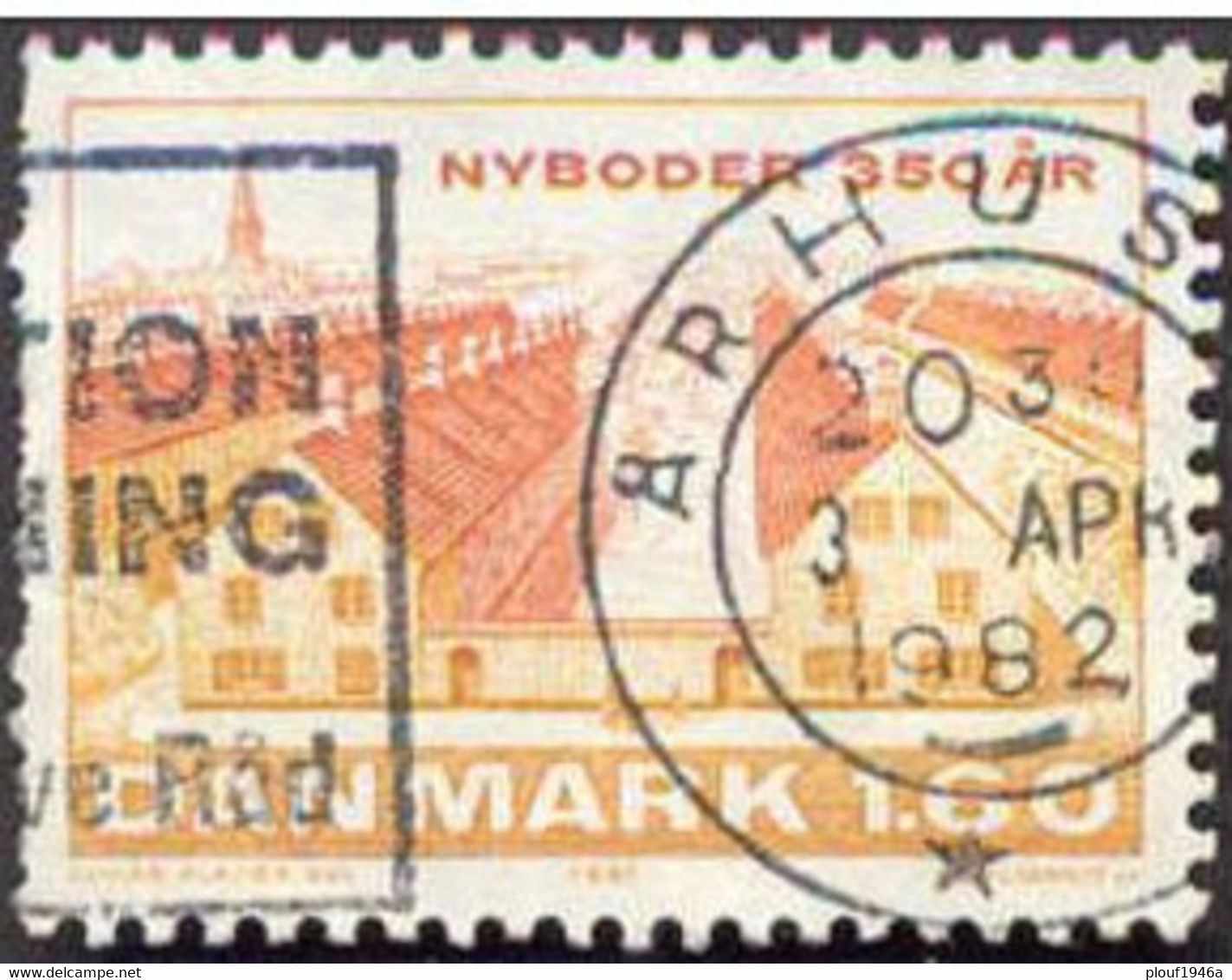 Pays : 149,05 (Danemark)   Yvert Et Tellier N° :   732 (o) - Used Stamps