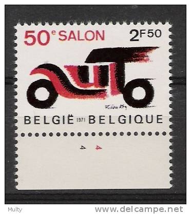 Belgie OCB 1568 (**) Met Plaatnummer 4. - 1971-1980