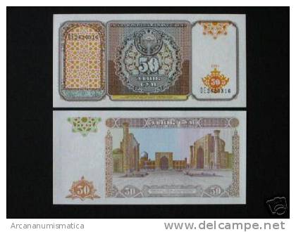 UZBEQUISTAN   UZBEKISTAN  50 SUM  1994  KM#78   PLANCHA/UNC/SC   DL-2640 - Uzbekistan