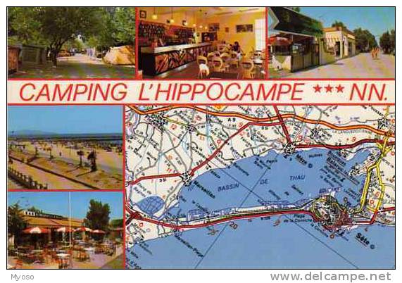 34 MARSEILLAN PLAGE Camping L'Hippocampe NN Ouvert Toute L'année - Marseillan