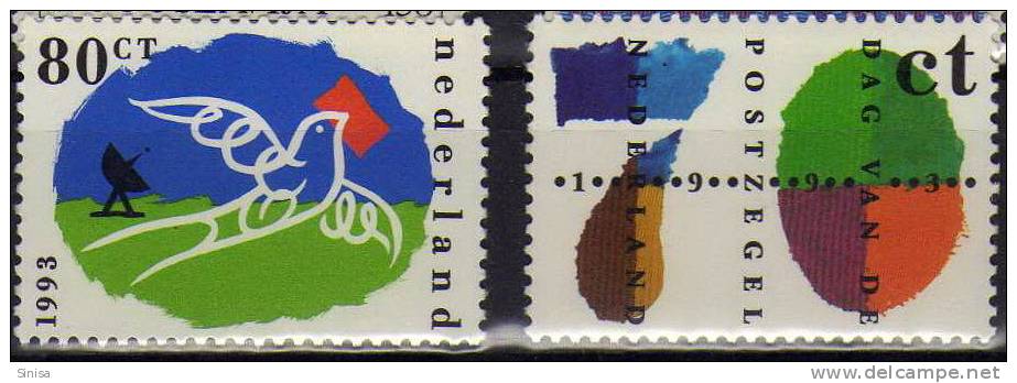 Netherlands / Bird - Unused Stamps