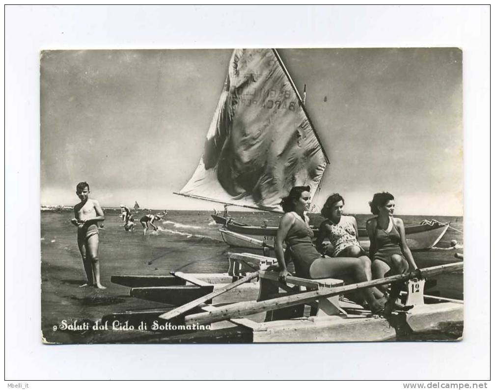 Sottomarina 1961 Spiaggia Animazione - Chioggia