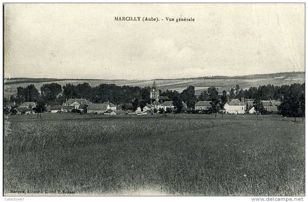 10 - AUBE - MARCILLY - BELLE VUE D´ENSEMBLE - Marcilly