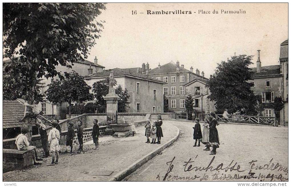 RAMBERVILLERS : (88) Place Du Parmoulin - Rambervillers