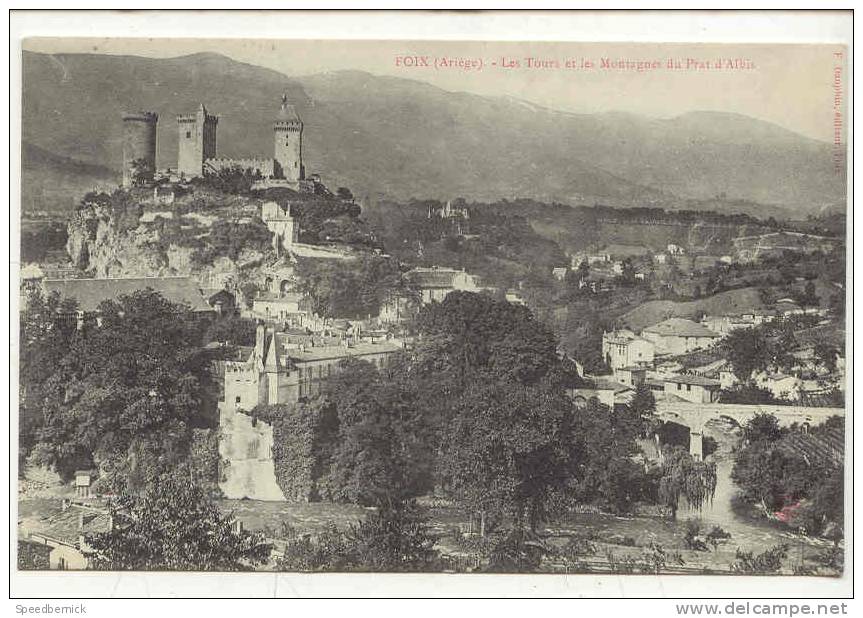 9740  Foix Tours Et Montagnes Du Prat D'albis . Dauphin - Foix