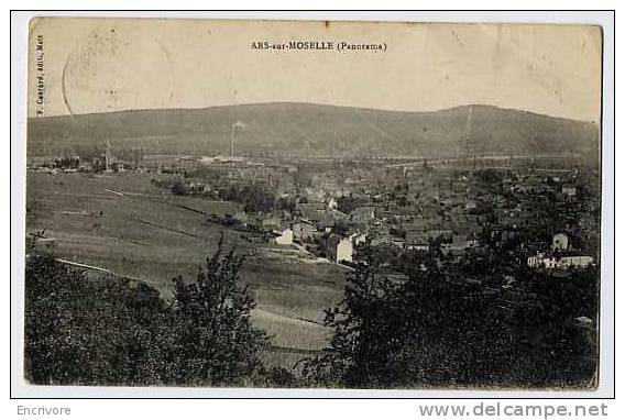 Cpa ARS SUR MOSELLE Panorama -ed Conrard - Ars Sur Moselle