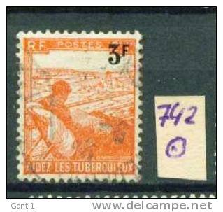 Frankreich 1946  Michel Nr.742 " TBC Bekämpfung"   1 Wert Used,gestempelt,canceled - Oblitérés