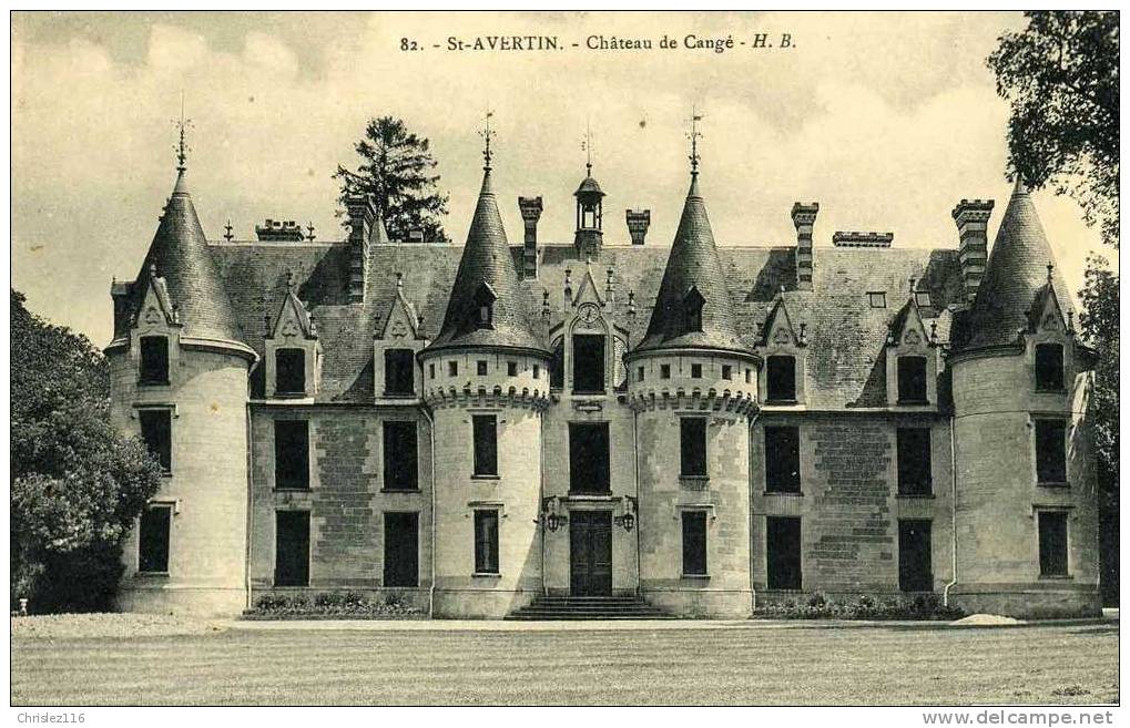 37 ST AVERTIN Château De Cangé  Beau Plan - Saint-Avertin