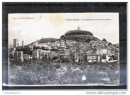 ALPES DE HAUTE PROVENCE - Forcalquier - Vue Générale Prise De St Marc - Forcalquier