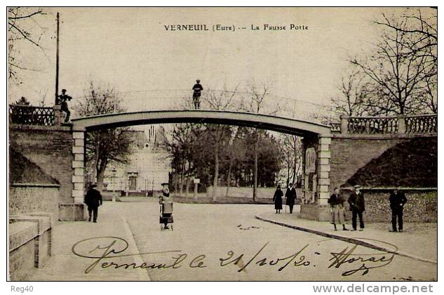 D27 - VERNEUIL  -  La Fausse Porte - Verneuil-sur-Avre