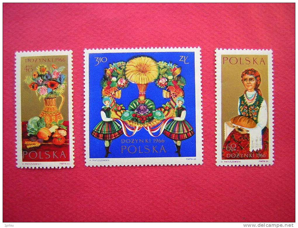 POLOGNE. FETE DE LA MOISSON. - Unused Stamps