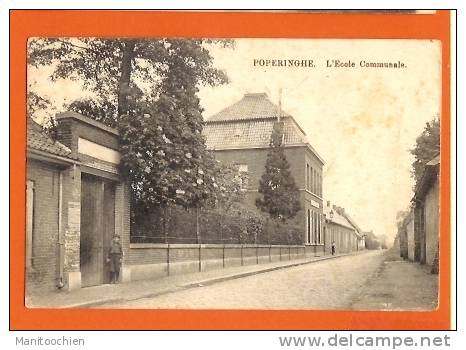 BELGIQUE POPERINGHE L'ECOLE COMMUNALE - Poperinge