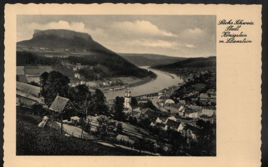 Sachs Schweiz - Lilienstein - Koenigstein (Saechs. Schw.)