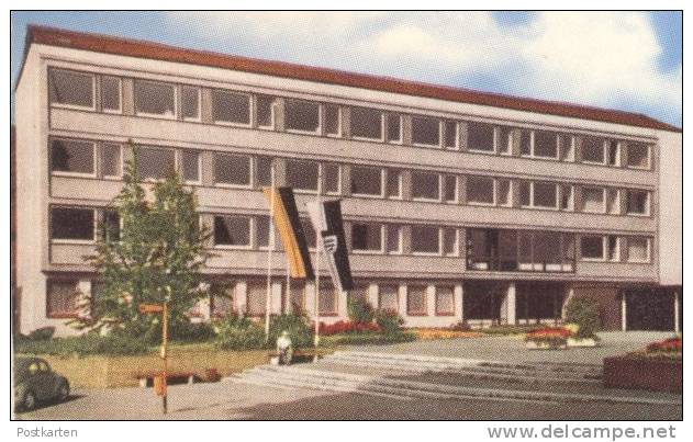 ÄLTERE POSTKARTE DIE ALTE STAUFERSTADT WAIBLINGEN STADTMAUER RATHAUS TOR Flagge VW Käfer Coccinelle Ansichtskarte AK Cpa - Waiblingen