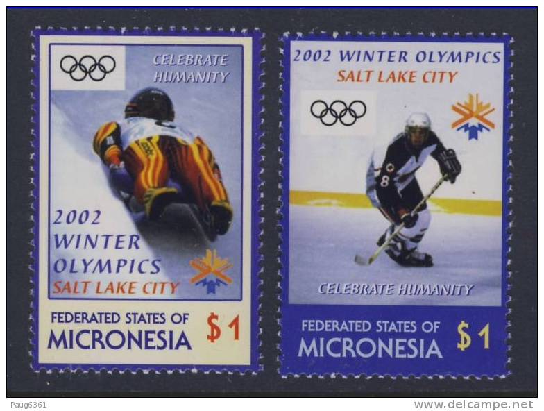 MICRONESIE  2002 JO SC N°486/87  NEUF MNH**  LLL361A - Winter 2002: Salt Lake City