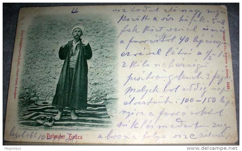 R!,Bosnia And Herzegovina,Religion,Islam,History,Person,Betender Hodza,Praying,vintage Postcard - Islam