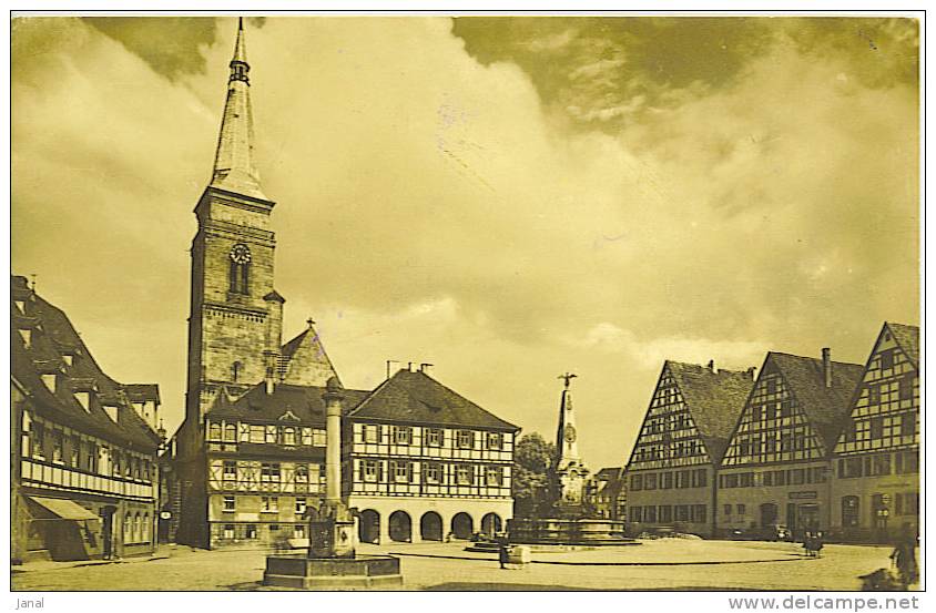 - ALLEMAGNE - BAVIERE - SCHWABACH - CARTE PHOTO - - Schwabach