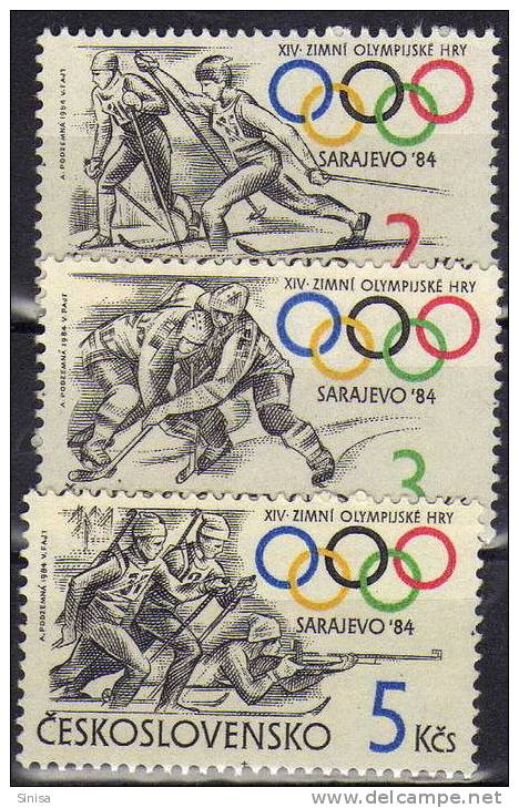 Czechoslovakia / Olimpic Games - Hiver 1984: Sarajevo