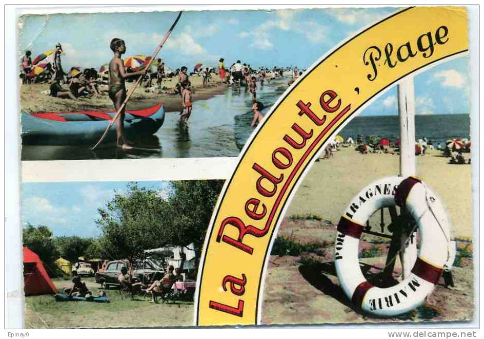 B - 34 - PORTIRAGNES - La Redoute Plage - Camping - Canoé - Autres & Non Classés