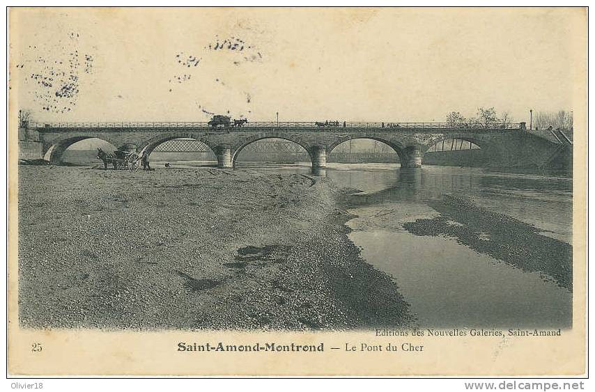 Saint Amand Montrond 25 - Le Pont Du Cher - Saint-Amand-Montrond