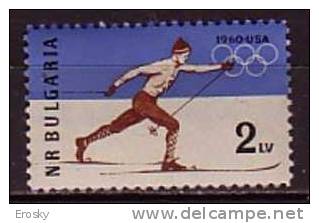 L1370 - JEUX OLYMPIQUES 1960 BULGARIE BULGARIA Yv N°1006 ** - Unused Stamps