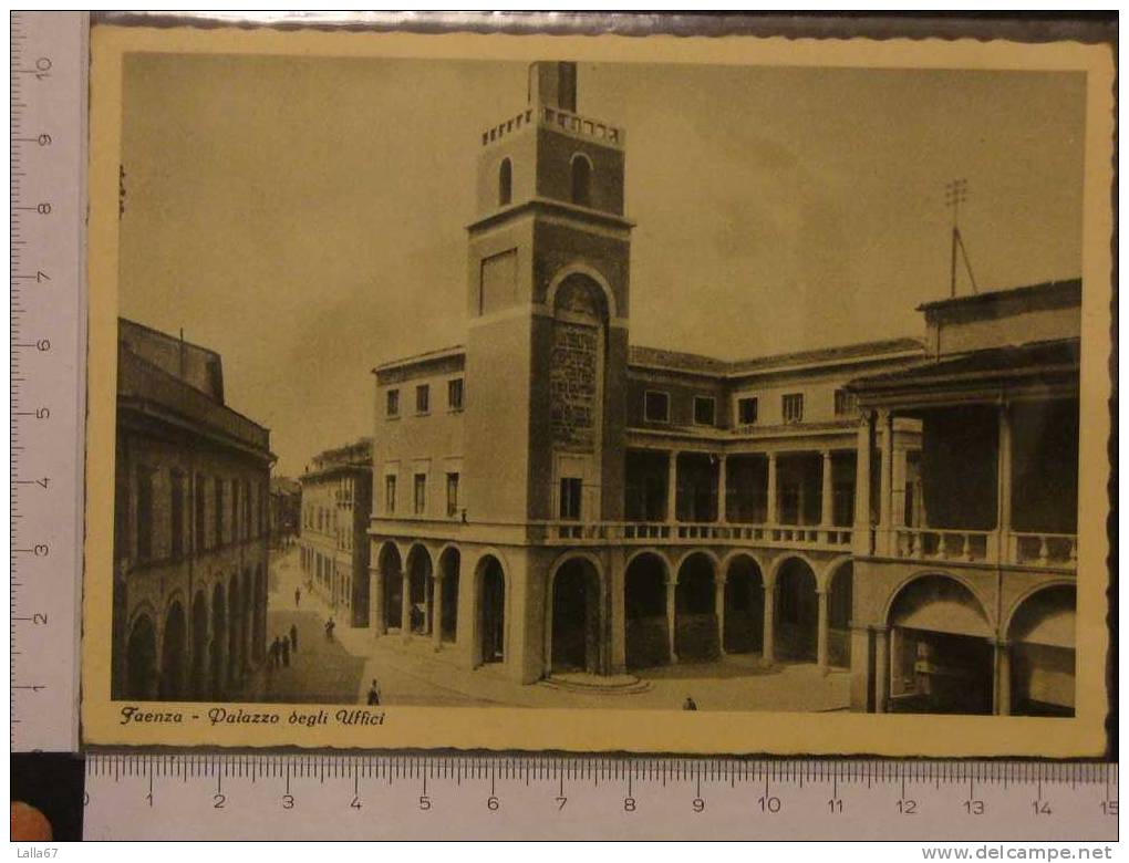 FAENZA - PALAZZO DEGLI UFFICI  N. 168 - Faenza