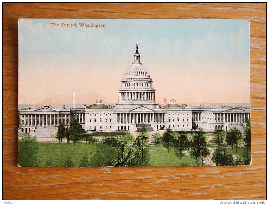 The Capitol  Washington D.C.   1910-    VF    D16317 - Washington DC