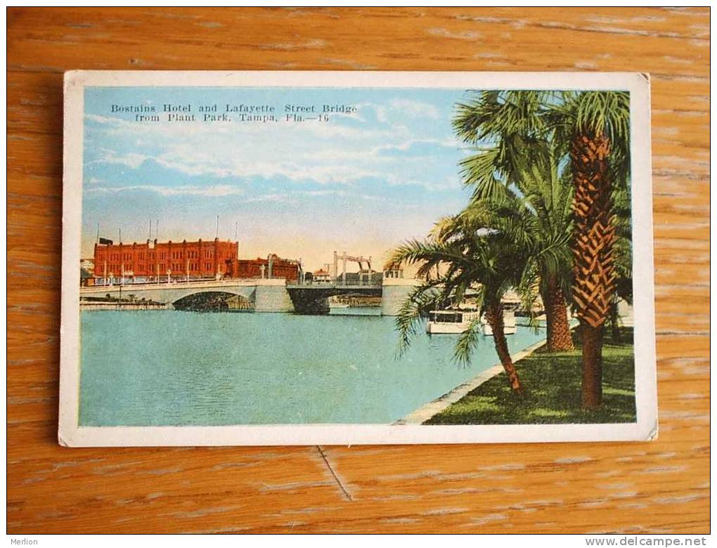 Bostains Hotel TAMPA  Florida  Ca 1910-    VF    D16319 - Tampa