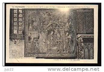 Jolie CP Ancienne 43 La Chaise Dieu Tapisserie Naissance De Jésus Annonciation Circoncision & Adoration Des Mages - La Chaise Dieu