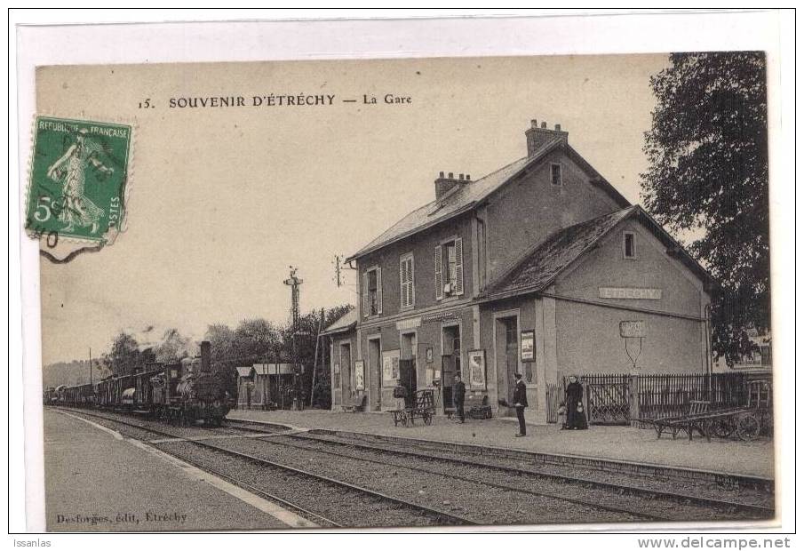 Etrechy Interieur Gare Train - Etrechy