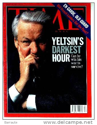 TIME International N°12  22 Mars  1993 - Andere & Zonder Classificatie