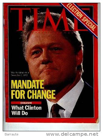 TIME International N°46  16 Septembre  1992 - Andere & Zonder Classificatie