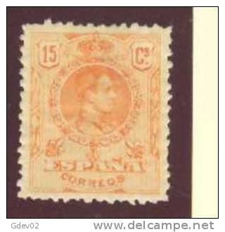 ES271-L2567.Espagne.Spain .ALFONSO Xlll.1902/22 (Ed 271**) Sin Charnela.LUJO - Ongebruikt