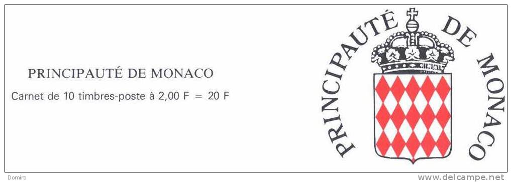 Monaco C3**  (1669)     Cote Y/T :  11.25 € - Booklets