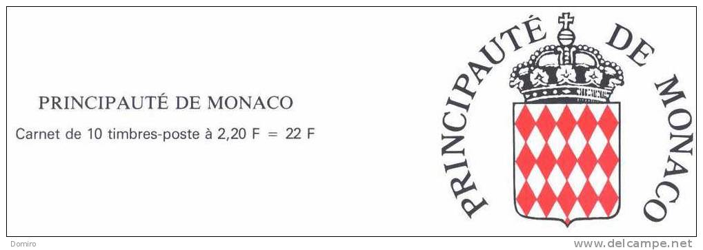 Monaco C4**  (1670)     Cote Y/T :  13.00 € - Libretti