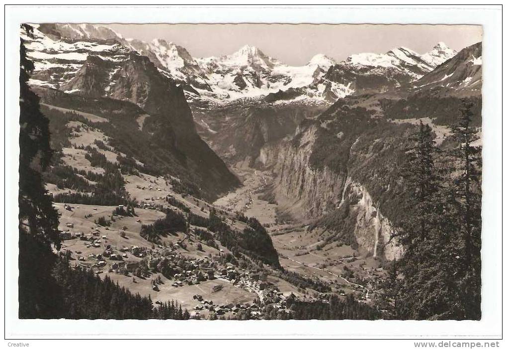 WENGEN Lauterbrunnental,Breithorn - Lauterbrunnen