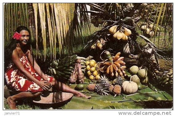 Tahiti : Les Délicieux Fruits De Tahiti - Tahiti