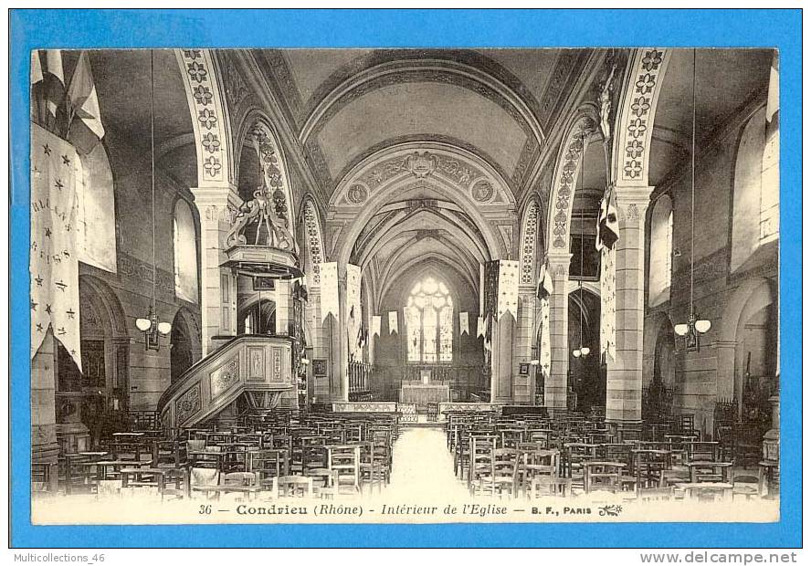 69 - CONDRIEU - Intérieur De L'Eglise. - Condrieu