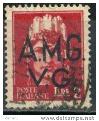 PIA - AMG - 1945-47 : Francobolli D´Italia Soprastampati AMG-VG - (SAS 9) - Usados