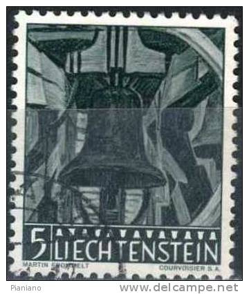 PIA - LIE - 1959 : Campana Della Chiesa Di Benderm - (Yv 350) - Used Stamps