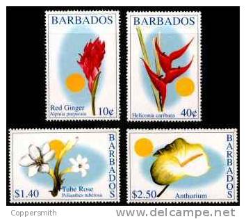 (1301) Barbados  Flowers / Fleurs / Bloemen / Blumen ** / Mnh - Barbados (1966-...)