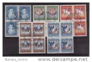 SWITZERLAND USED MICHEL 814/18 (4) EUR 7.20 - Oblitérés