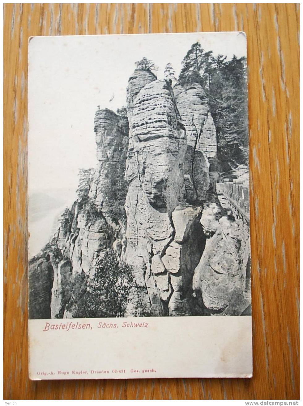 Sasteifelsen Sachs.Schweiz  - 1900- G  D16384 - Bastei (sächs. Schweiz)