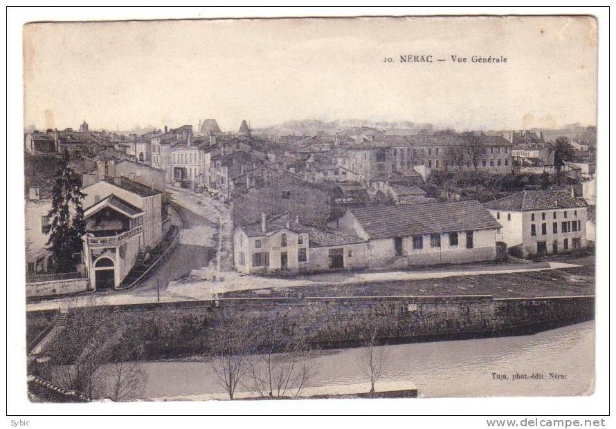 NERAC - Vue Générale (1917) - Nerac