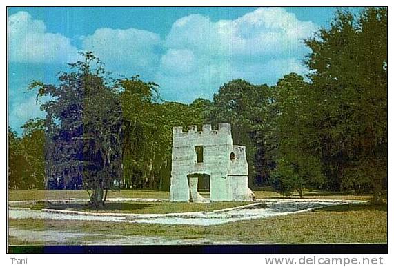 RUINS AT FORT FREDERICA - Other & Unclassified