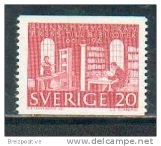 Suède Sweden 1961 - YT486 - MNH - Nuovi